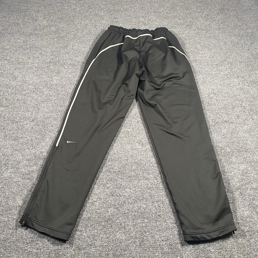 Vintage Y2K Nike Team Fit Dry Mens Size Small Zipper Leg Pockets Sweatpants - Picture 9 of 10